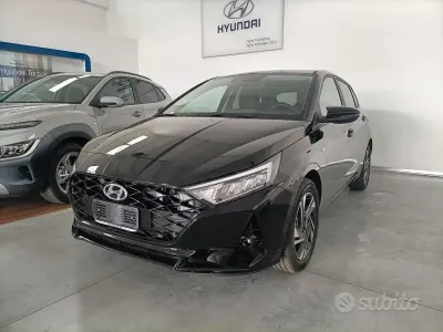 Nuova Hyundai i20 100 CV (73 kW) 2026 Nero Utilitaria