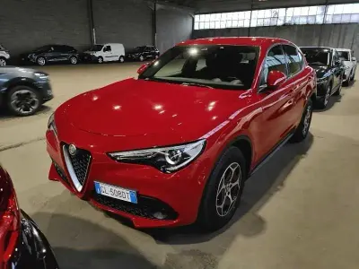 Usata Alfa Romeo Stelvio Super 190 CV (139 kW) 2022 Rosso SUV