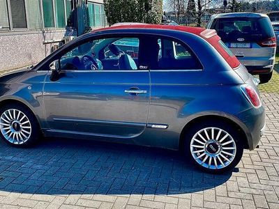 Usata Fiat 500C 95 CV (69 kW) 2014 Grigio Cabrio