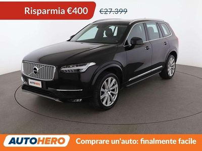 Usata Volvo XC90 Inscription 225 CV (165 kW) 2016 Nero SUV