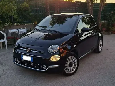 Usata Fiat 500 Lounge 69 CV (50 kW) 2015 Nero Utilitaria