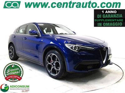 Usata Alfa Romeo Stelvio Ti 190 CV (139 kW) 2021 Blu scuro SUV