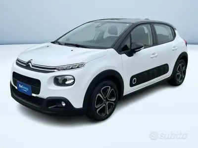 Usata Citroën C3 PureTech 82 CV (60 kW) 2018 Bianco pastello Utilitaria