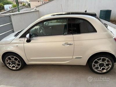 Usata Fiat 500 95 CV (69 kW) 2012 Bianco Utilitaria