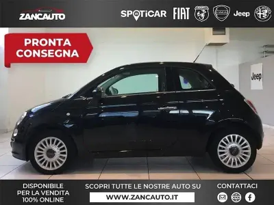 Begagnad Fiat 500 Lounge 95 HK (69 kW) 2012 Svart Sedan