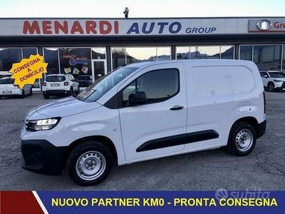 Nuova Peugeot Partner S 2025 Bianco Monovolume
