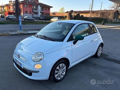 Usata Fiat 500 Pop 69 CV (50 kW) 2009 Blu Cabrio