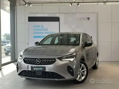 Usata Opel Corsa Elegance 101 CV (74 kW) 2021 Rosso Utilitaria