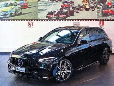 Usata Mercedes C43 AMG Premium Plus 408 CV (300 kW) 2023 Nero Station wagon