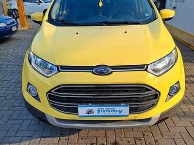 Usata Ford Ecosport Titanium 125 CV (91 kW) 2017 Giallo SUV