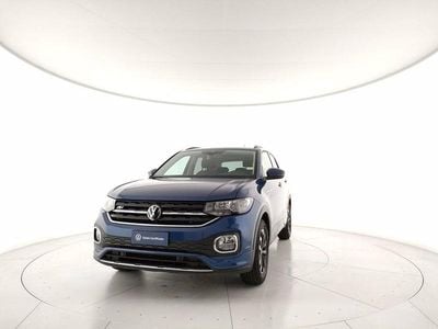 Usata VW T-Cross Sportline 95 CV (69 kW) 2023 Reef blue metallizzato SUV