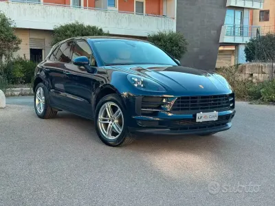 Usata Porsche Macan 245 CV (180 kW) 2019 Blu/azzurro SUV