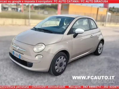 Begagnad Fiat 500 Pop 69 HK (50 kW) 2013 Beige Sedan