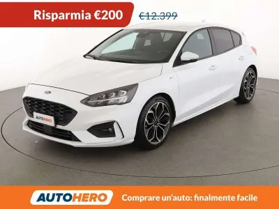 Käytetty Ford Focus ST-Line 125 HP (91 kW) 2019 Valkoinen Sedan