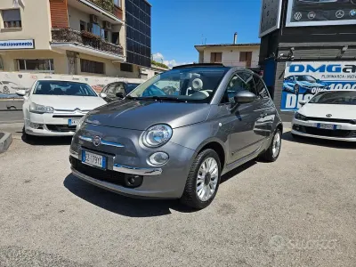 Usata Fiat 500C Lounge 69 CV (50 kW) 2014 Grigio Cabrio
