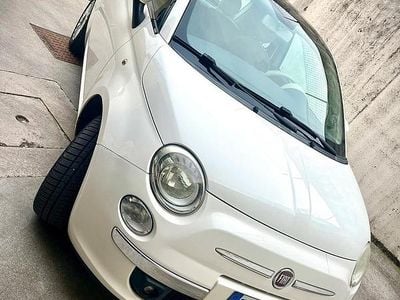 Usata Fiat 500 Lounge 69 CV (50 kW) 2009 Bianco Cabrio