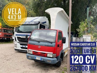 usata Nissan Cabstar 3.0 Tdi 3.0 Vela 4x3 m