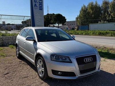 Usata Audi A3 Ambition 105 CV (77 kW) 2009 Argento Utilitaria