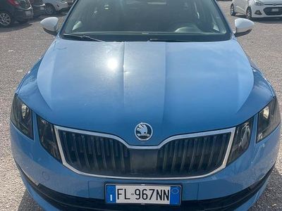 Begagnad Skoda Octavia 150 HK (110 kW) 2017 Blå Kombi