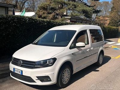 Usata VW Caddy 102 CV (75 kW) 2017 Bianco Monovolume