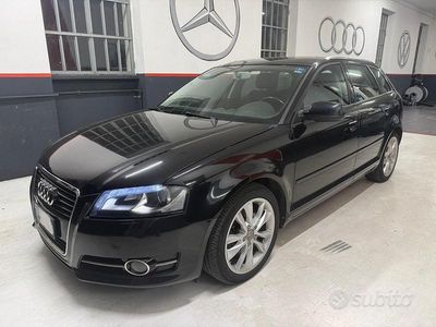 Usata Audi A3 Ambition 170 CV (125 kW) 2011 Nero Utilitaria