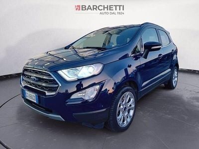 Usata Ford Ecosport Titanium 125 CV (91 kW) 2021 Blu SUV