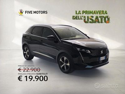 Usata Peugeot 3008 GT 130 CV (95 kW) 2021 Nero SUV
