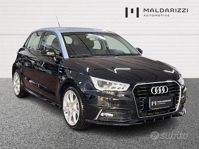 Usata Audi A1 Sportback Admired 90 CV (66 kW) 2018 Nero Utilitaria