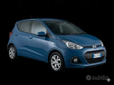 Usata Hyundai i10 Edition 67 CV (49 kW) 2016 Blu Utilitaria