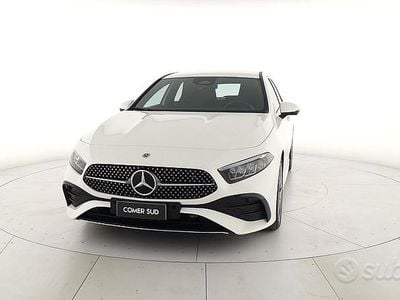 Usata Mercedes A180 AMG Line Premium 116 CV (85 kW) 2024 Bianco Berlina