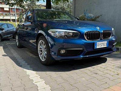 Usata BMW 116 2018 Blu Utilitaria