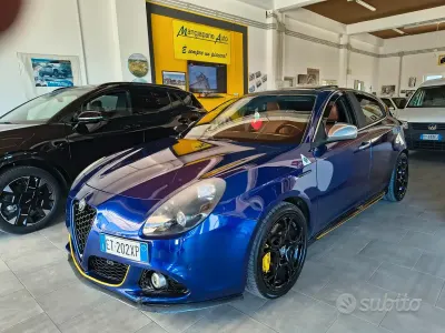 Usata Alfa Romeo Giulietta Quadrifoglio Verde 240 CV (176 kW) 2012 Blu Utilitaria
