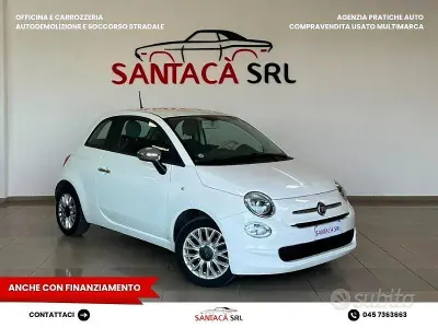Usata Fiat 500 Lounge 69 CV (50 kW) 2016 Bianco Berlina