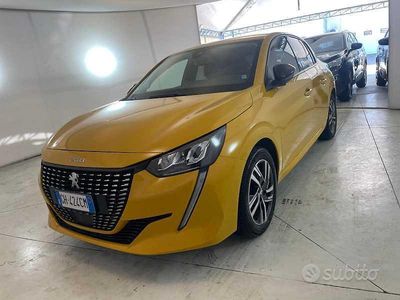 Usata Peugeot 208 Allure 75 CV (55 kW) 2022 Giallo Utilitaria
