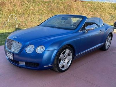 Usata Bentley Continental GT Convertible 559 CV (411 kW) 2007 Blu/azzurro Cabrio