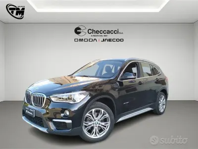 Usata BMW X1 xLine 150 CV (110 kW) 2017 Nero SUV