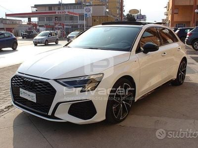 Usata Audi A3 Sportback Design 150 CV (110 kW) 2020 Bianco Utilitaria