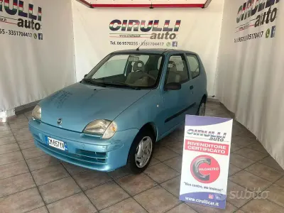 Usata Fiat Seicento 54 CV (39 kW) 2004 Celeste metallizzato Utilitaria