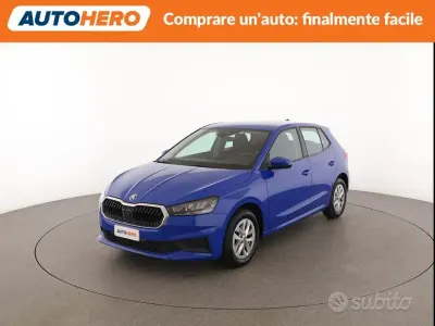 Usata Skoda Fabia Ambition 95 CV (69 kW) 2022 Blu Utilitaria