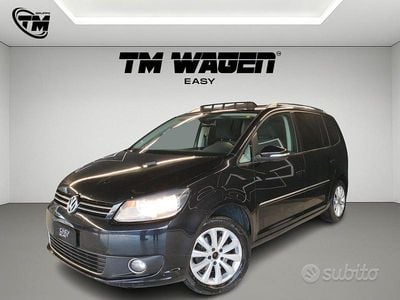 Usata VW Touran Comfortline 105 CV (77 kW) 2012 Nero Monovolume