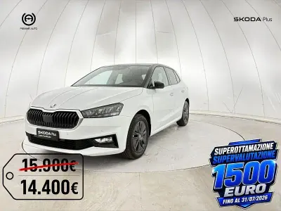 Usata Skoda Fabia 80 CV (58 kW) 2025 Bianca tetto nero Utilitaria