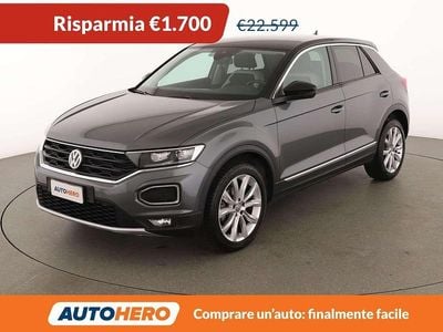 Usata VW T-Roc Advance 150 CV (110 kW) 2019 Grigio SUV