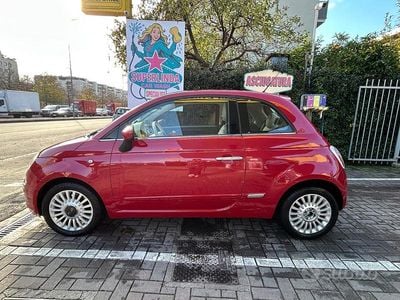 Usata Fiat 500 Lounge 69 CV (50 kW) 2012 Rosso Berlina