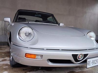 Usata Alfa Romeo Spider 1992 Grigio Cabrio