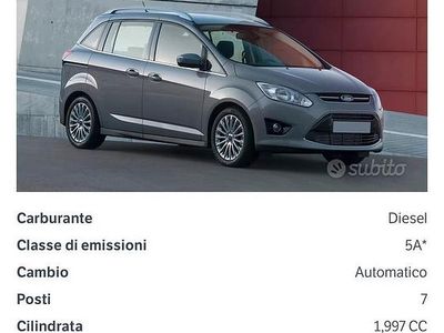 Usata Ford C-MAX 116 CV (85 kW) 2013 Grigio Monovolume