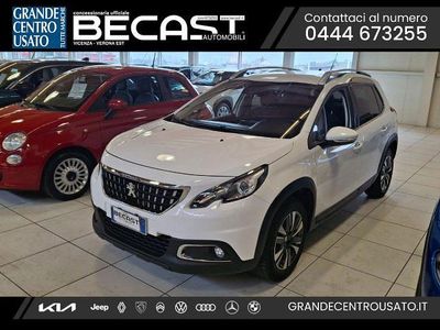 Usata Peugeot 2008 Allure 83 CV (61 kW) 2019 Bianco pastello SUV