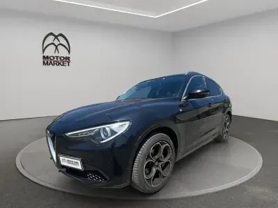 Usata Alfa Romeo Stelvio Ti 280 CV (205 kW) 2021 Nero / black SUV