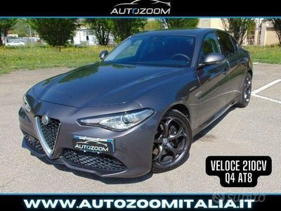 usata Alfa Romeo Giulia 2.2 Turbodiesel 210 CV AT8 AWD Q4 Veloce my 16 usato