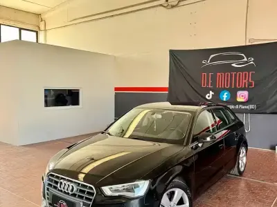 Usata Audi A3 Ambition 110 CV (80 kW) 2015 Nero Berlina