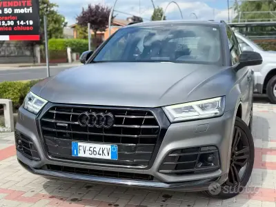 Usado Audi Q5 S-line plus 190 CV (139 kW) 2019 Gris SUV